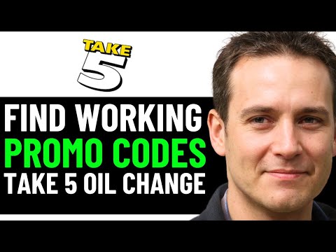 Take 5 Oil Change Coupon Near Me