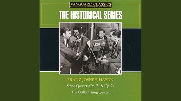 Quartet In F Major, Op. 74, No. 2: III. Menuetto (Allegro)