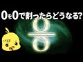 【ゆっくり解説】0を0で割ったら予想外の結果に！数学の不思議