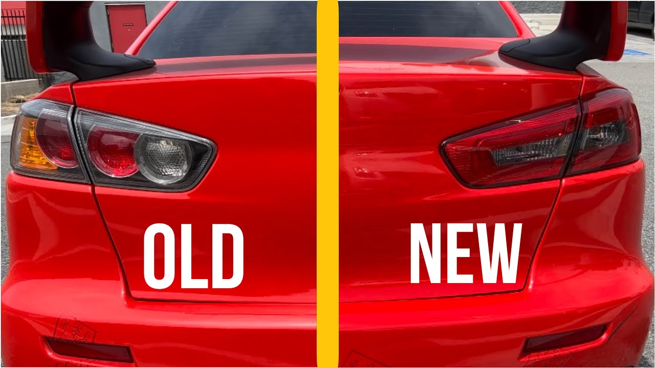 Varis Tail Lights And Carbon Spats For my Evo X! YouTube