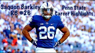 Saquon Barkley ||"Heisman Snub"|| Penn State Career Highlights