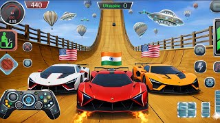 🔥 Mega Ramp Car Stunt Master 🚗💨 | Impossible GT Car Stunts 3D | GT Car Racing Android Gameplay