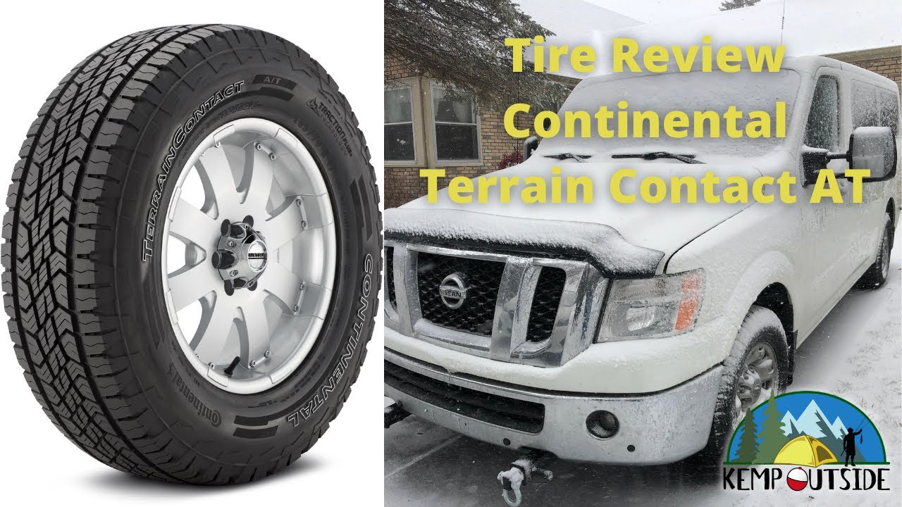 Continental Terrain Contact AT Tire Review | Tires for the Nissan NV 3500 | Van Life