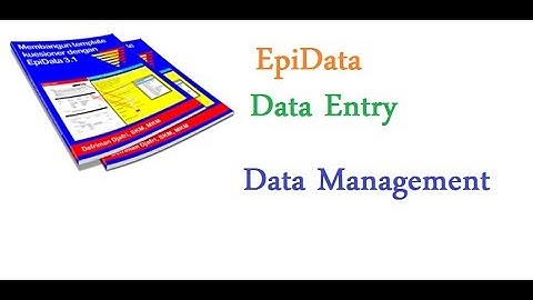 EpiData DataEntry DataManagement