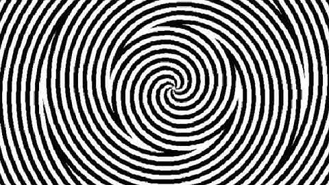 Boing Black and White Twirl