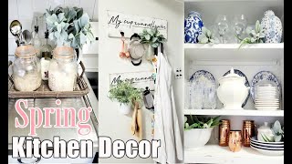 HOW TO ADD SPRING TO YOUR DECOR | SPRING KITCHEN DECOR IDEAS