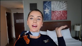 The last yee haw.... a flight attendant vlog