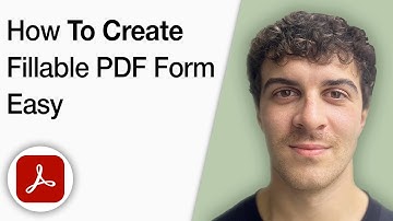 How to Create a Fillable PDF Form Adobe Acrobat Pro! Easy [2025 Full Guide]