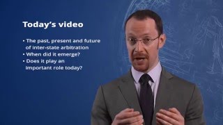 3.2 Introduction to Inter State Arbitration