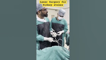 Thumbnail of Laser Surgery for Kidney stones by Dr Sandeep Malik #urologist #doctor #mbbs #medical #kidneystone