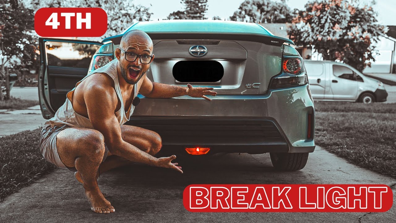 Scion tC 2.5Gen 4th Brake Light Install | Quick and Simple 