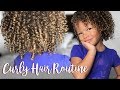 Curly Hair Routine | Kid Friendly!