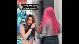 We Had High Expectations For Blue Hair Mascara, Only To Be Let Down