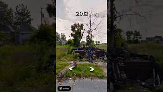 Solo quedaron sus ruinas... #nostalgia #abandoned #streetview #liminalspace #dreamcore #liminal