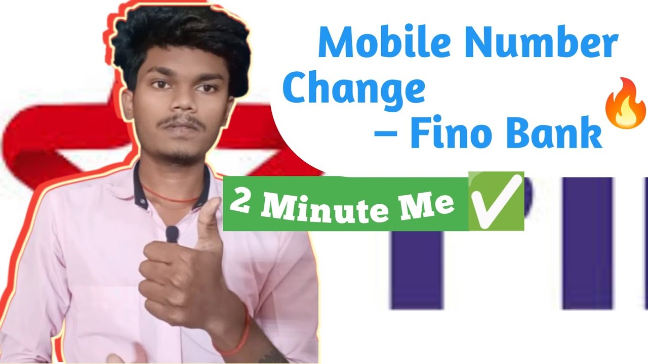 Fino Payments Bank Me Mobile Number Change Kaise Kare | New Update 2026 | Hindi