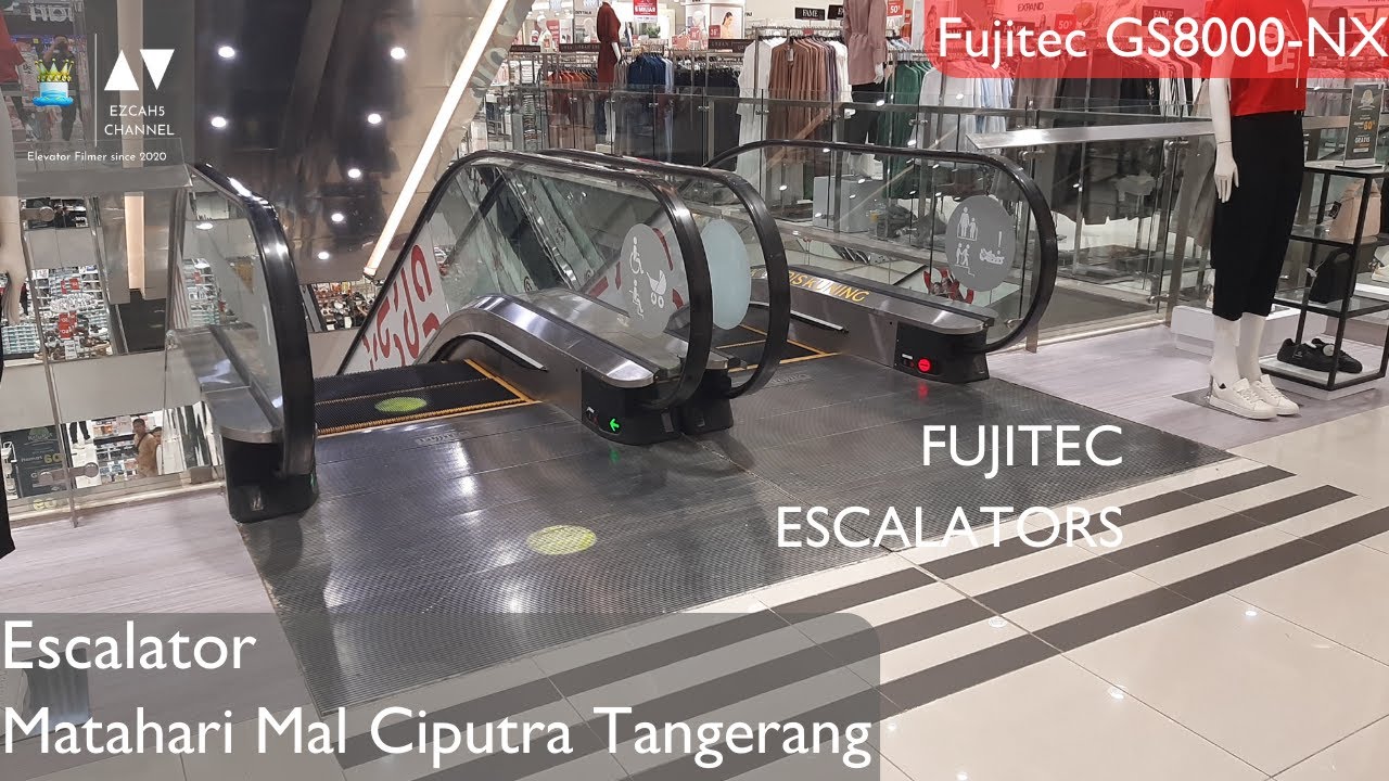 Fujitec GS8000-NX Escalators - Matahari Mal Ciputra Tangerang