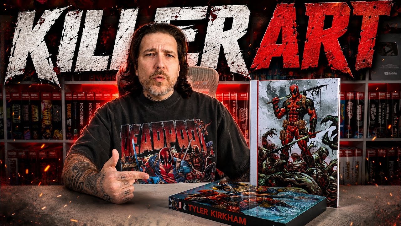 MARVEL The Art of Tyler Kirkham Hardcover 💎 - YouTube