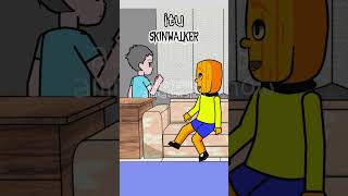 scp skin walker (99 nights in the forest) #horror #roblox