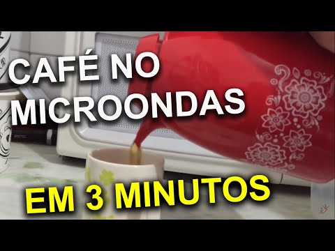 Vídeo: Como Fazer Café No Micro-ondas