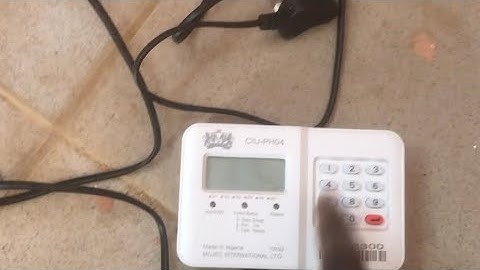 How to link and connect your wireless meter keypad CIU