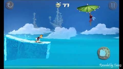 Rayman Fiesta Run Level 1 Splash and Bounce Walkthrough PERFECT 100%