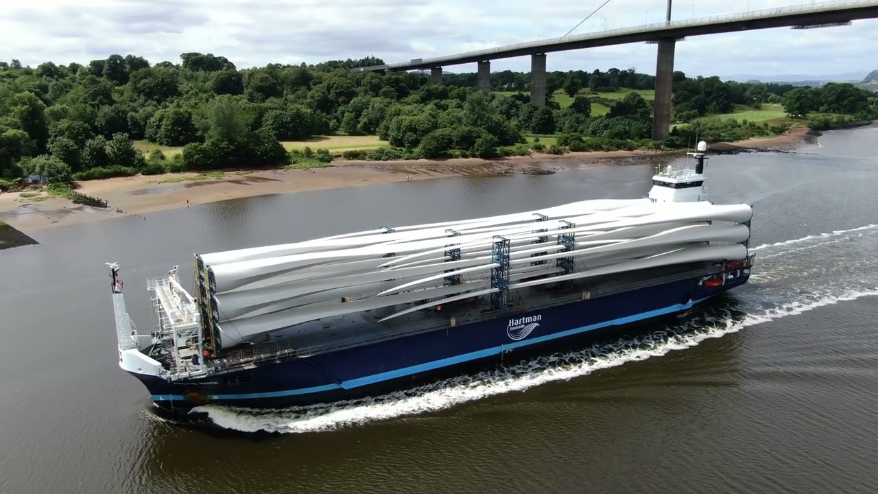 Arctic Rock Sailing Under The Erskine Bridge