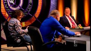 Alan Davies gets "Set-Up" by Stephen Fry for a "Real" Shock on QI!