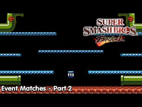 Slim Plays Super Smash Bros. Brawl - Event Matches: Part 1 