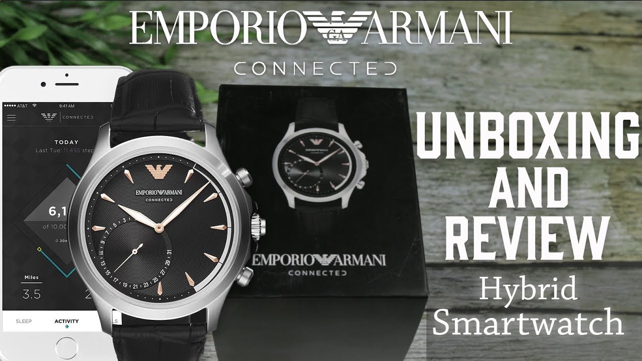 emporio armani hybrid smartwatch art3013