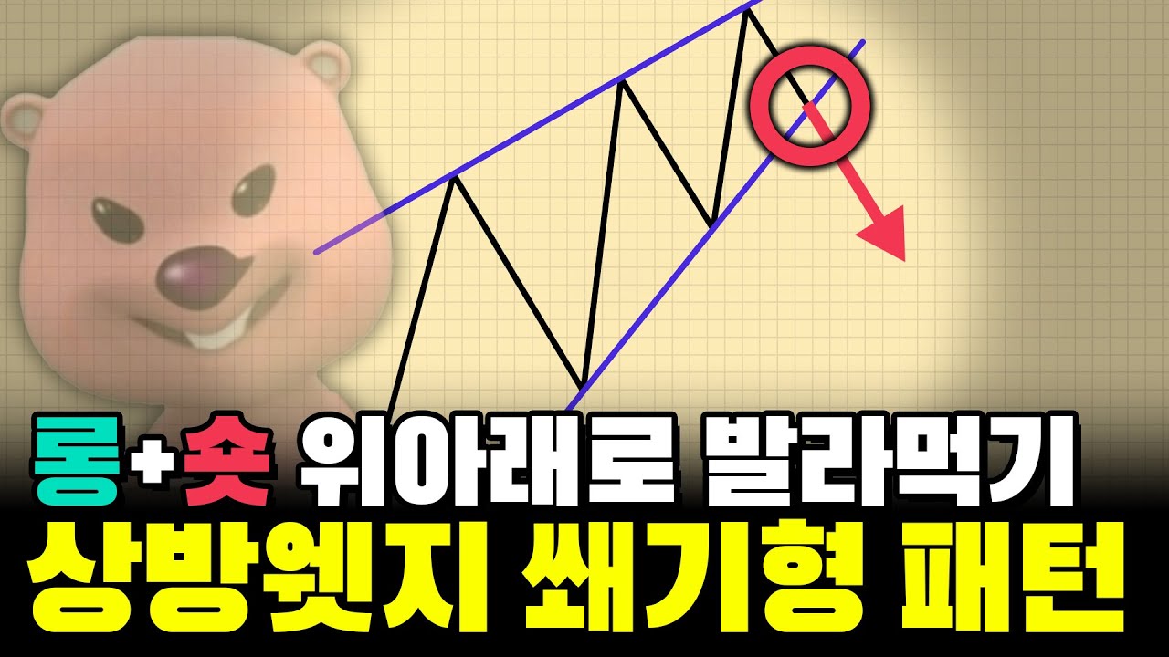 ⁣상방웻지 쐐기형 패턴으로 롱 / 숏 발라먹기
