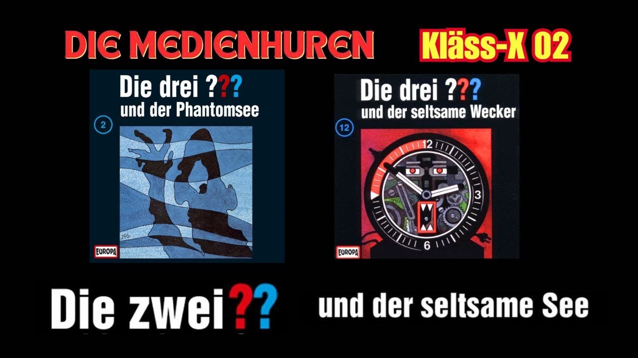 Als die DREI FRAGEZEICHEN noch GRUSELIG waren - KULT-HÖRSPIELE Phantomsee und seltsamer Wecker