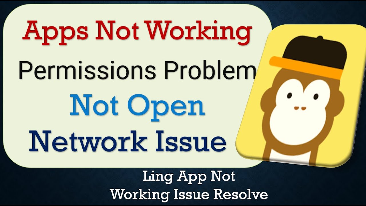 How To Fix Ling App not working | Loading Problem | Space Issue ...