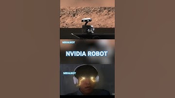 NVIDIA Blue Robot in Action #shorts #AI #robotics