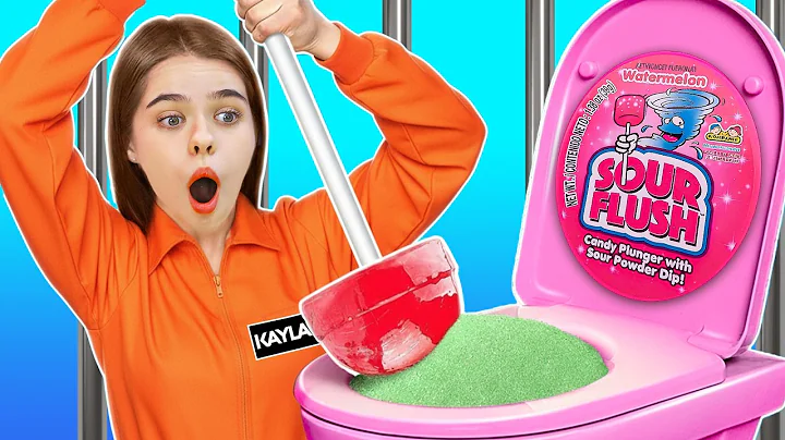 How to Sneak Candy into Jail! Useful Food Hacks & Funny Relatable Situations by Crafty Hype