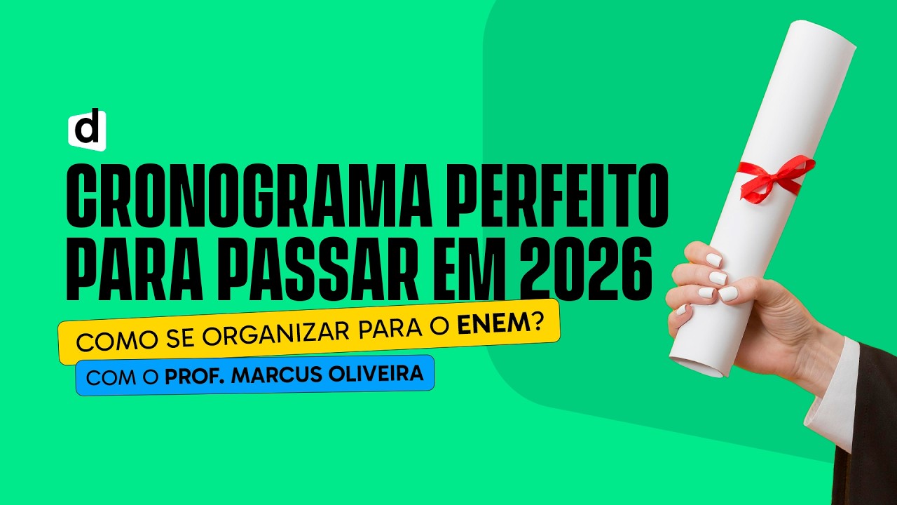 Como Montar um Cronograma Perfeito para Passar no Enem 2026?