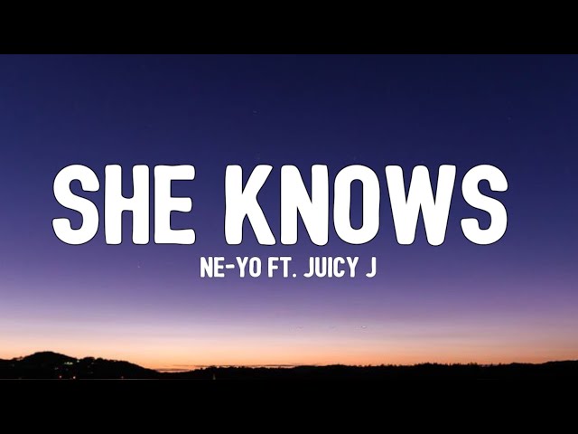 Neyo - She Knows (2014 Remix) (TikTok, sped up) [Lyrics] | you got that ah ah ah class=