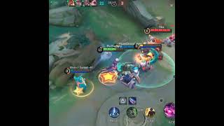 Dyrrod hero is so expert for killing against #mobilelegends #superhero