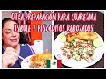 Otra Preparación para Cuaresma Tabule y Pescaditos Rebosados, Patricia vlogs México