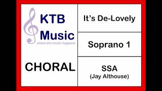 It's De-Lovely (Althouse) SSA [Soprano 1 Part Only]