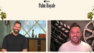 Ricky Martin interview: 'Palm Royale' character's fate, working with legends, 2nd season is a 'must'