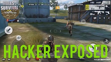 Mobile PUBG (ROS) - Funny Moments on Rules (Hacker Exposed)