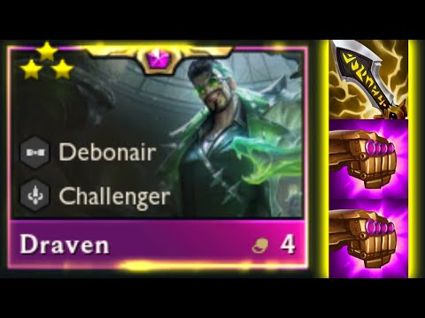 Video Up to 4.3k crits ! 3 star Draven⭐⭐⭐ | TFT Set 6.5 - youtube