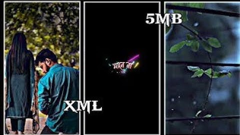 😭mon mane na whatsapp status video (new xml) video editing alightmotion