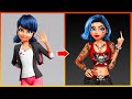 Miraculous: Ladybug Glow Up Into Bad Girl - Miraculous Cartoon Transformation