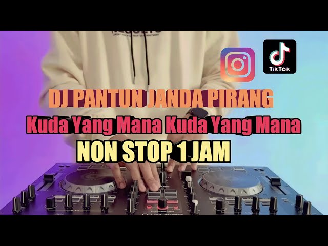 Dj Pantun Janda Pirang,Kuda Yang Mana Kuda Yang Mana, Non Stop 1 Jam,1 Hours class=