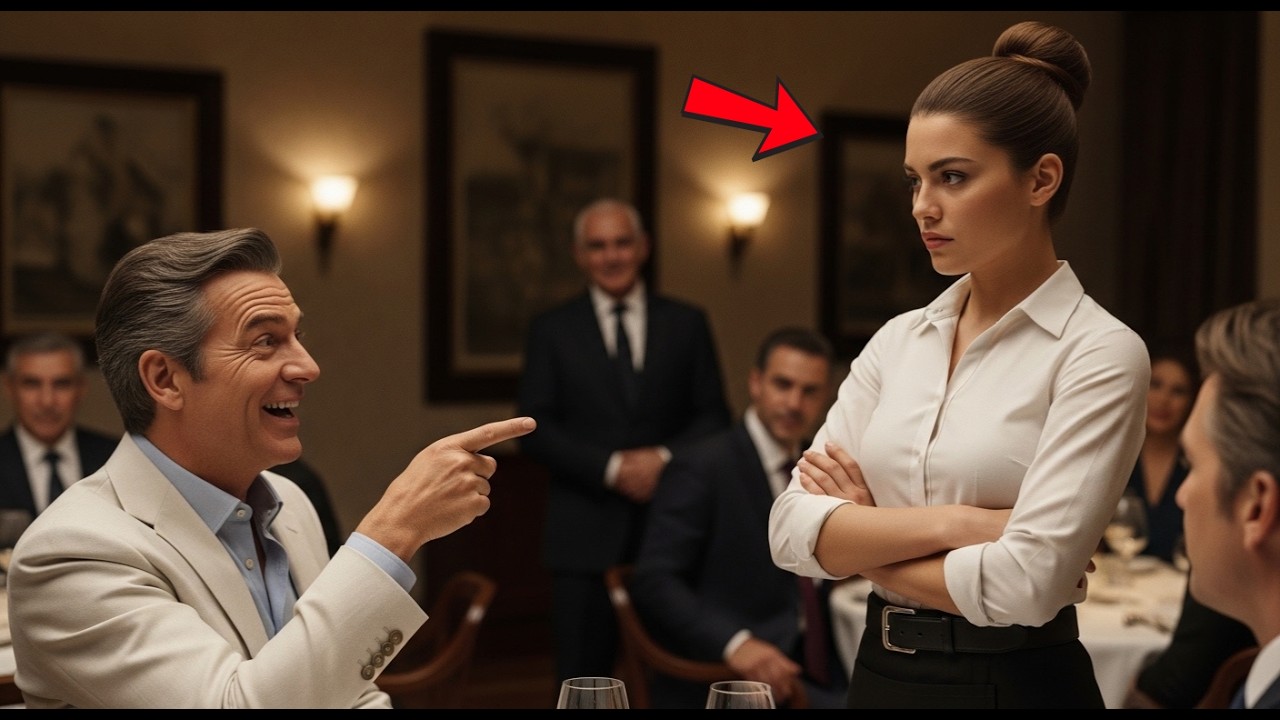 El millonario pensó que era una simple camarera… hasta que ella habló en su propio idioma