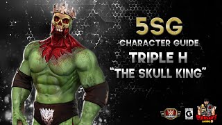 5SG Character Guide: Triple H "The Skull King" Gameplay! / WWE Champions 😺 screenshot 3