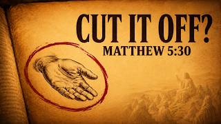 Jesus Did NOT Tell You to Cut Off Your Hand
