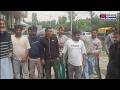 Shopian Tata Mobile drivers protest outside DC office over vehicle body regulations