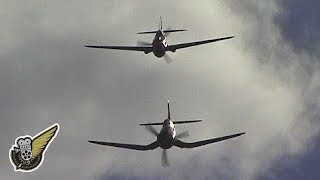 Epic WW2 Pacific Fighters: Corsair & P-40 Warbird Low-Level Flight Display